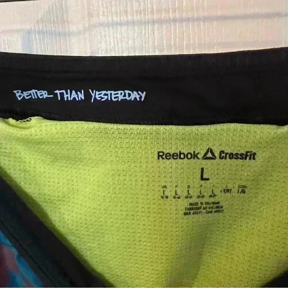 Reebok CrossFit CoBranded Athletic Shorts Women Green Size Large GUC see photos - Picture 5 of 8